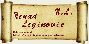 Nenad Leginović vizit kartica